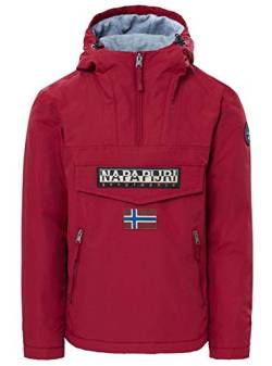 Napapijri Herren Rainforest Pocket Jacke, Rot (Red Bourgogne R69), X-Small von Napapijri