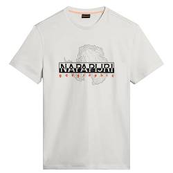 Napapijri Iceberg T-Shirt - Off White-L von Napapijri