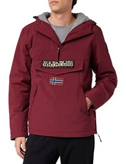 Napapijri Mens Rainforest Pocket 1 Jacket, Vint Amaranth, S von Napapijri