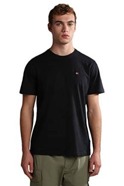 Nappaijri Herren T-Shirt Salis SS Summer, Größe:XL, Farbe:Black(0411) von Napapijri