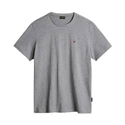 Nappaijri Herren T-Shirt Salis SS Summer, Größe:XL, Farbe:Med Grey(1601) von Napapijri