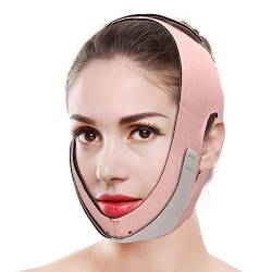 Abnehmender Gesichtsschutz, praktischer Facelifting-Verband, praktisch für das Kinn für die Reise zu Hause(Juxia K-07A, Blau) von Naroote