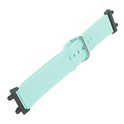 Naroote Silikon-Uhrenarmband, Verstellbares, Flexibles, Atmungsaktives Smartwatch-Armband für Dating (Hellblau) von Naroote