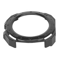 Naroote Smart Watch Bumper Case, Tragbarer Ersatz, Schützende, Genaue Watch Hard PC-Hülle für Männer für Party (Schwarz) von Naroote