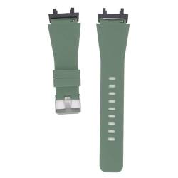 Naroote Smartwatch-Armband, Elastisches Smartwatch-Armband, Hautfreundlich, Verstellbar, Atmungsaktiv, mit Schraubendreher für Übungen (OD Grün) von Naroote
