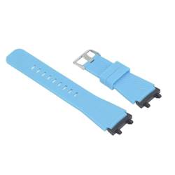 Naroote Smartwatch-Ersatzarmband, Verstellbares, Weiches, Leichtes, Hautfreundliches Silikon-Uhrenarmband für Active Edge (Himmelblau) von Naroote