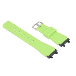 Naroote Smartwatch-Ersatzarmband, Verstellbares, Weiches, Leichtes, Hautfreundliches Silikon-Uhrenarmband für Active Edge (Leuchtendes Grün) von Naroote