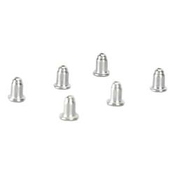 Ohrstecker-Verschlüsse, Sicher Verschließbare, Leichte Ohrring-Verschlüsse aus 925er Silber für Damen (SILVER) von Naroote