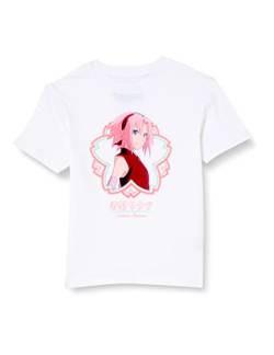 Naruto Shippuden Mädchen Ginashits002 T-Shirt, weiß, 10 Jahre von Naruto Shippuden