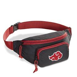 Naruto Bauchtasche Kinder Schule Anime Brustbeutel Kinder - Urlaub Zubehör Waist Bag von Naruto