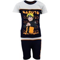 Naruto Print-Shirt Anime Naruto Shippuden Kinder Jungen Shirt plus Short Gr. 110 bis 152, 100% Baumwolle von Naruto