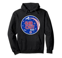NASA Far Our Iconic Space Shuttle Flying Big Chest Poster Pullover Hoodie von Nasa