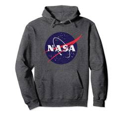 NASA Iconic Classic Distressed Big Chest Logo V2 Pullover Hoodie von Nasa