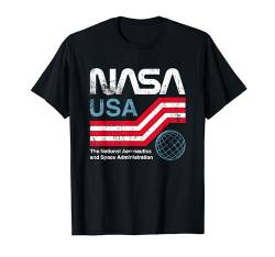 NASA National Aeronautics Space Administration Retro Logo T-Shirt von Nasa