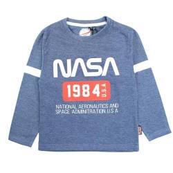 Nasa Classic GNS4444 TS Kids S2-14A T-Shirt, Marine, 14 Años von Nasa