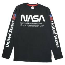 Nasa Classic GNS4458 TS Men S2-S T-Shirt, Noir, S von Nasa