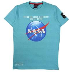 Nasa Herren Gns4010 TMC Men S1-m T-Shirt, Blau, M von Nasa