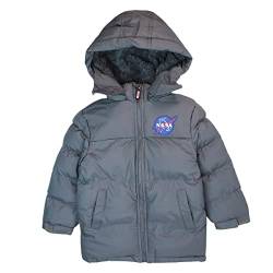 Nasa Herren Parka mit Kapuze Men Kapuzenjacke, Grau, M von Nasa