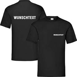 T-Shirt Security | Crew | Ordner | WUNSCHTEXT | Poloshirt | Hoodie | Jacke | Warnweste (2XL, Wunschtext - T-Shirt) von Nashville print factory