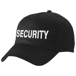 T-Shirt Security | Crew | Ordner | WUNSCHTEXT | Poloshirt | Hoodie | Jacke | Warnweste (Einheitsgröße, Classic Cap - Security) von Nashville print factory