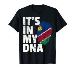 IT'S IN MY DNA Namibia Flag Official Pride Gift Country T-Shirt von Nation National Flag Pride Roots Family Matching