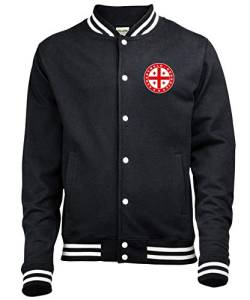 Nation Georgien Sakartvelo College Jacke Baseball Sportjacke FH (L) von Nation