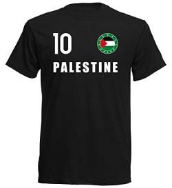 Nation Palästina T-Shirt Trikot Wappen FH 10 SC (L) von Nation