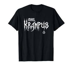 Mrs Krampus – Passende Familie Weihnachten Gruss Vom Krampus T-Shirt von National Introvert Society