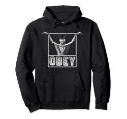 Obey The Bug - Funny Mantis Alien, Illuminati Agenda Parodie Pullover Hoodie von National Introvert Society