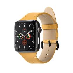Native Union (Re Classic Strap für Apple Watch 38/40/41mm - Pflanzliche Materialien - Edelstahl-Hardware mit weicher Rückseite - Kompatibel mit Apple Watch Series 1-9, SE & SE 2 (Kraft) von Native Union