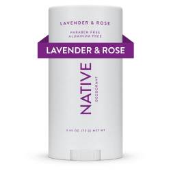 Native Deodorant – Natural Deodorant – Vegan, Gluten Free, Cruelty Free – Free of Aluminum, Parabene & Sulfate – Born in the USA – Lavendel & Rose … von Native