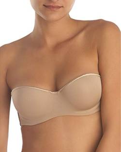 Natori Reflex - Sujetador sin tirantes Convertible Con contorno de percusión para Mujer - beige - 75 B (Talla del Fabricante: 34B) von Natori