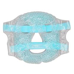 Hot Cold Facial Eye Pack Wiederverwendbare Gelperlen Kühlende Gesichtsmaske Für Gesicht, Kopf, Hals, Schulter, Linderung von Müdigkeit, Geschwollenen Augen, Kopfschmerzen(Blau) von Natudeco