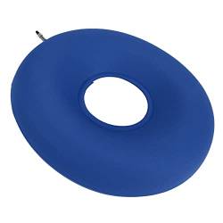Natudeco Aufblasbares Donut-Kissen Entlastungskissen Verhindert Wundliegen Verdicktes rundes aufblasbares Ringkissen für Patienten ältere Menschen(Blau) von Natudeco