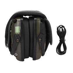 Natudeco Lärmreduzierende Ohrenschützer, Schießohrenschutz, Schallschutz-Ohrenschützer Zum Schutz Der Ohren, Faltbare Ohrenschützer Für Laute Umgebungen(Grün) von Natudeco