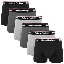 Natural Feelings Boxershorts Herren Baumwolle Unterhosen Männer Unterwäsche von Natural Feelings