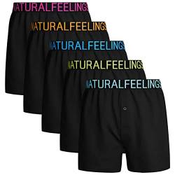 Natural Feelings Herren Boxershorts Herrenunterwäsche Baumwolle Boxershorts für Herren Boxer S von Natural Feelings