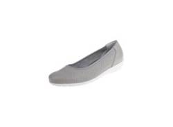 Ballerina NATURAL FEET "Annabelle" Gr. 41, grau (hellgrau) Damen Schuhe Ballerinas von Natural Feet