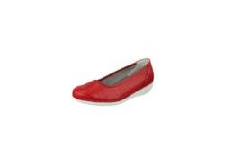 Ballerina NATURAL FEET "Catharina" Gr. 42, rot Damen Schuhe Ballerina Ballerinas mit Memolatex-Einlegesohle von Natural Feet