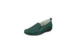 Slipper NATURAL FEET "Clea" Gr. 36, grün (dunkelgrün) Damen Schuhe Slipper Slip ons von Natural Feet