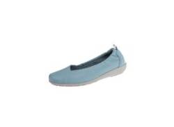 Slipper NATURAL FEET "Polina" Gr. 38, blau (hellblau) Damen Schuhe Slip ons in tollem Design von Natural Feet
