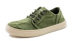 Natural World Eco Herren-Sneaker, 100 % umweltfreundlich, 6602E, Khakigrün, 44 EU von Natural World