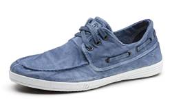 Natural World Eco Schuhe – 303E – Natural World Herren – 100 % umweltfreundlich – Herrenschuhe für den Sommer, Blau - Himmelblau - Größe: 42 EU von Natural World