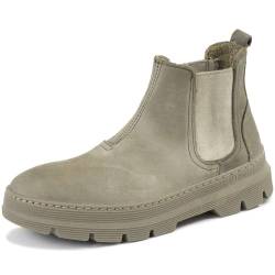 Natural World Herren Chelsea-Boots PEONIA 7182-821 beige, Größe:44 EU von Natural World