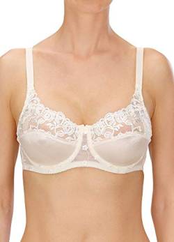 Naturana® Hochwertiger Damen BH mit Bügel [Cup B-E] BH sehr guter Halt bei schönem Dekolleté I BH Damen mit Bügel I Bügel BH 90 Champagner E von Naturana