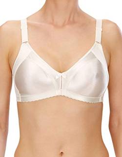 Naturana® Minimizer BH ohne Bügel [Cup B-G] I Maximaler Halt Dank durchdachter Schnittführung & Breiten Trägern I Eleganter BH Minimizer für eine optisch kleinere Cupgröße 80 Champagner C von Naturana