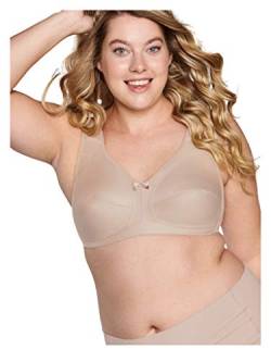 Naturana Damen Soft Cup festen Stützen BH mit voller Abdeckung, Hellbeige, 90C von Naturana