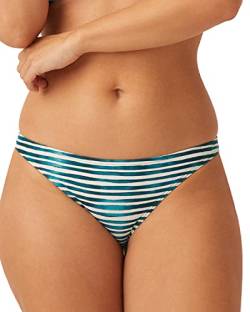 Naturana Swimwear Essentials Bikinihose, gestreift, grün, 44 von Naturana
