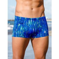 Witt Herren Badehose, blau-bedruckt von Naturana