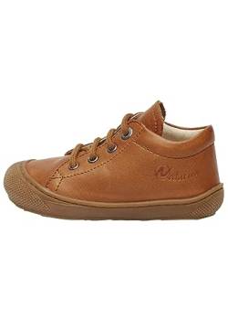 Naturino Cocoon-Lauflernschuhe aus Nappaleder, Cognac 19 von Naturino